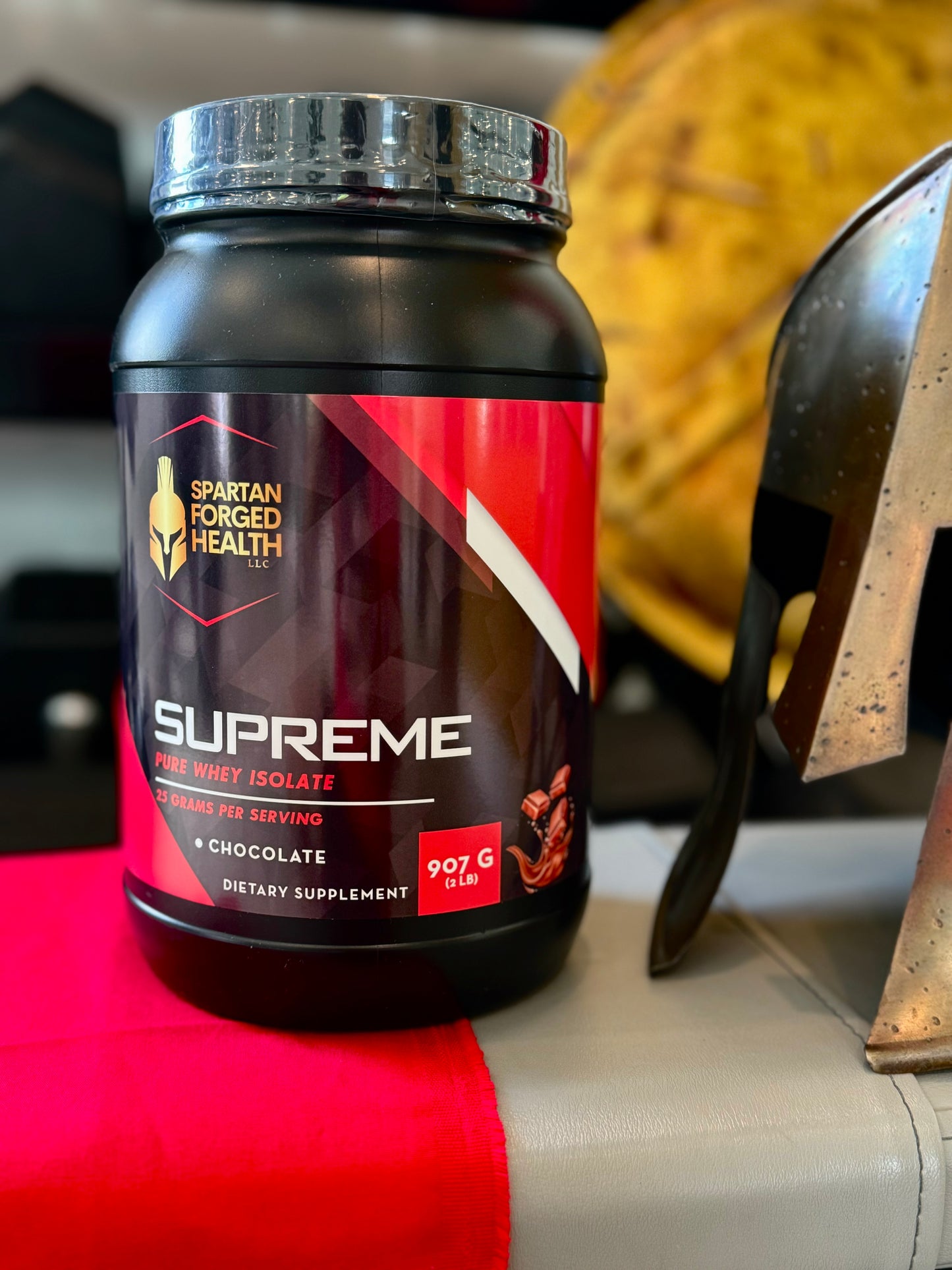 Supreme - Pure Whey Isolate Protein - 26g Per Serving - Chocolate Flavor