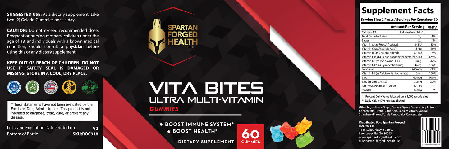 Vita Bites - Ultra Multi-Vitamin Gummies