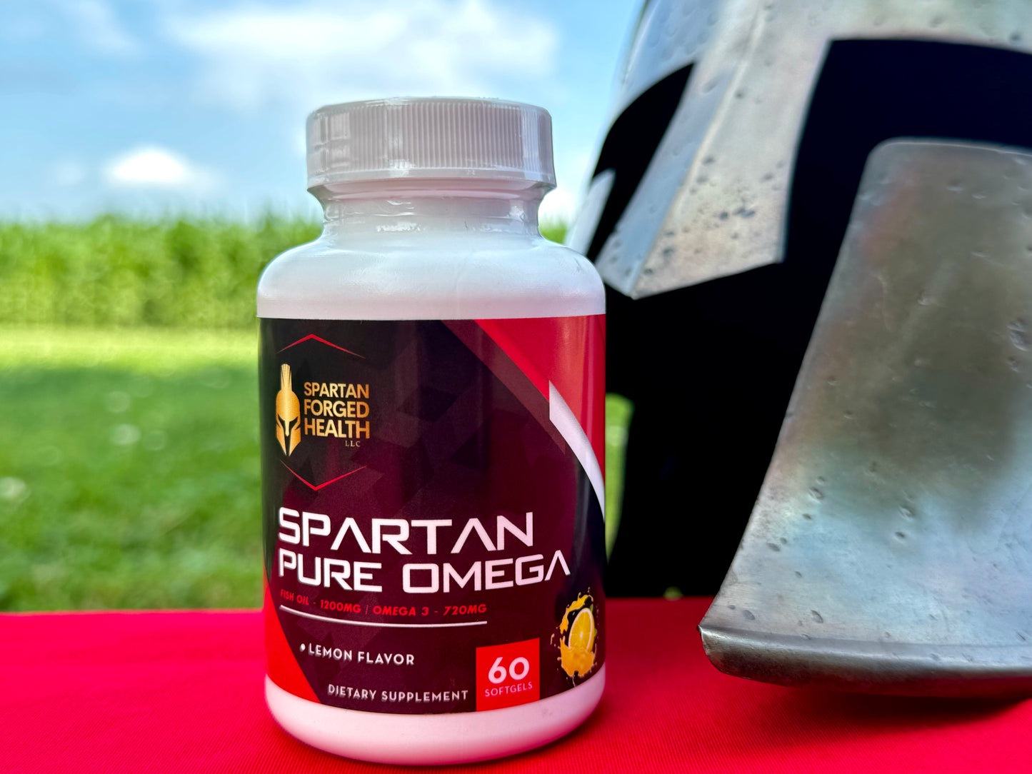 Spartan Pure Omega - 1200mg Omega 3 Fish Oil