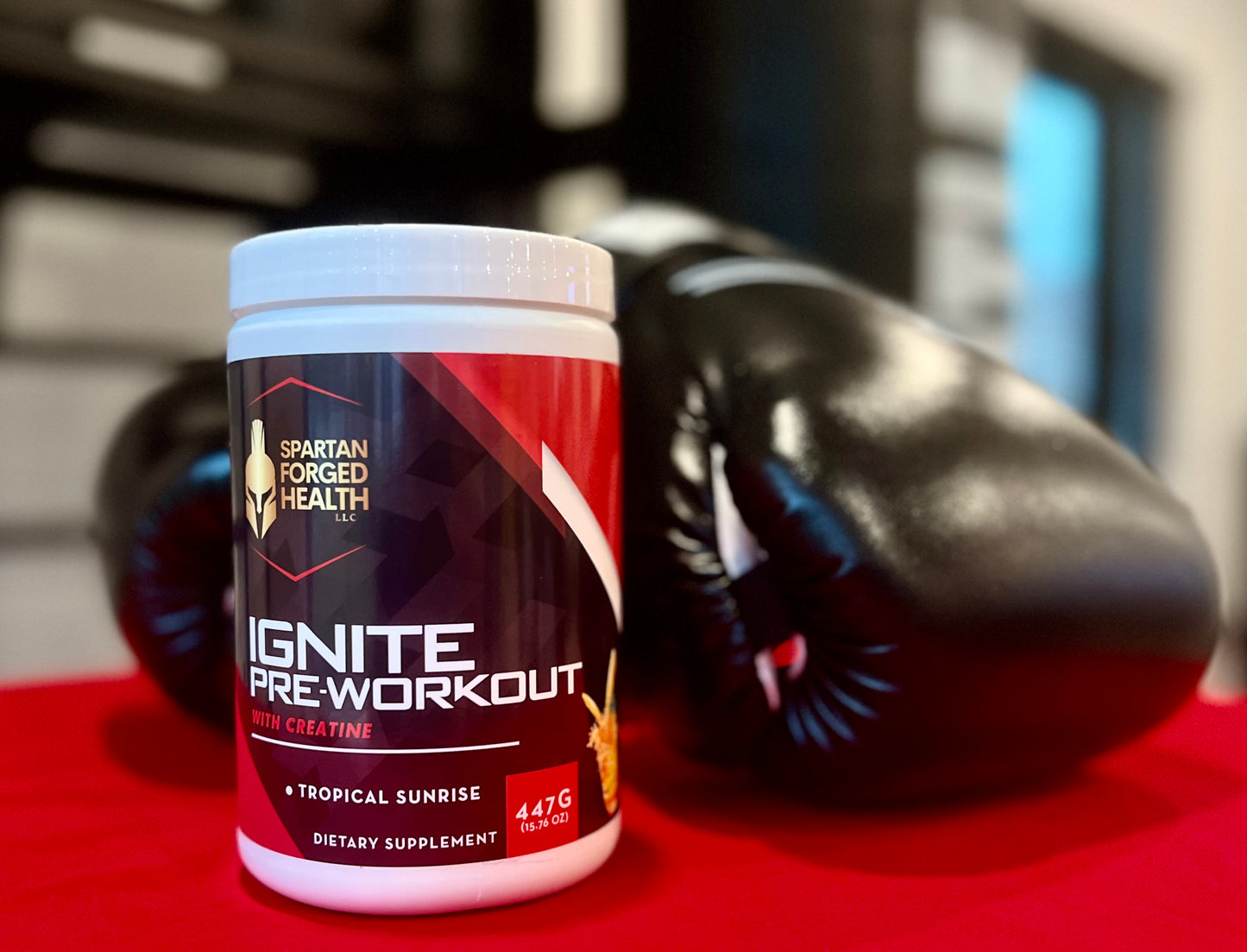 Ignite Pre-Workout with Creatine - Tropical Sunrise Flavor