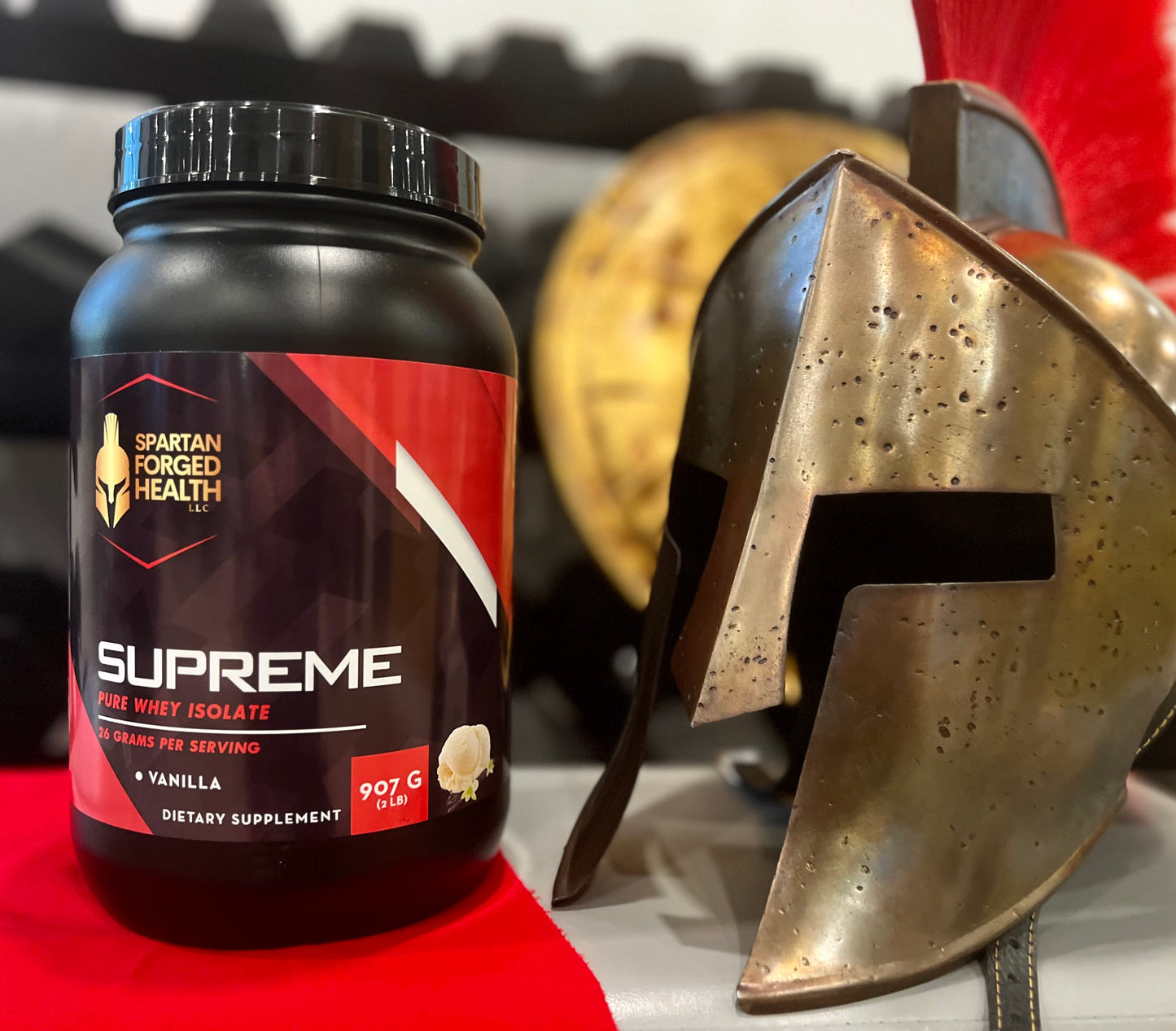 Supreme - Pure Whey Isolate Protein - 26g Per Serving - Vanilla Flavor