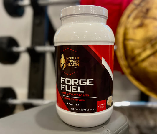 Forge Fuel - Pure Vegan Protein Powder - 20g Per Serving - Vanilla Flavor