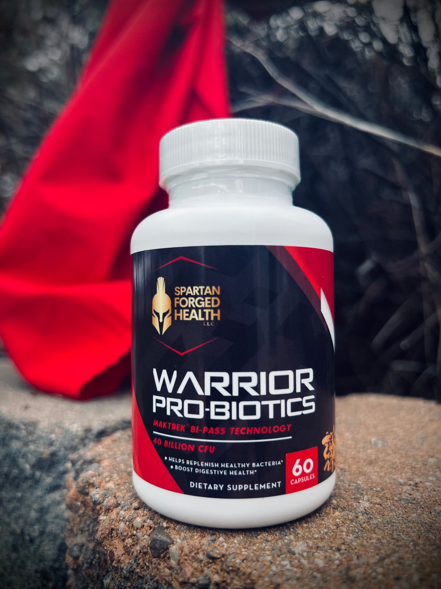 Warrior Pro-Biotics: 40 Billion CFU