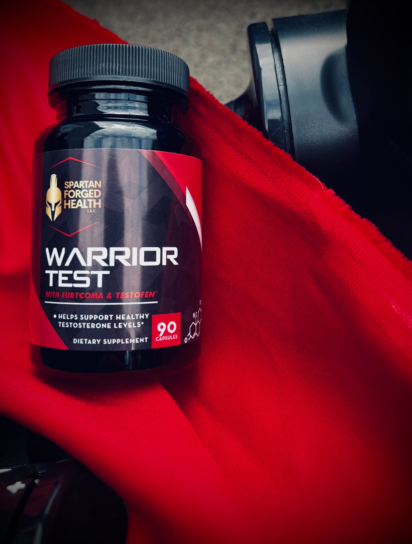 Warrior Test: Men's Premium Testosterone with Testofen